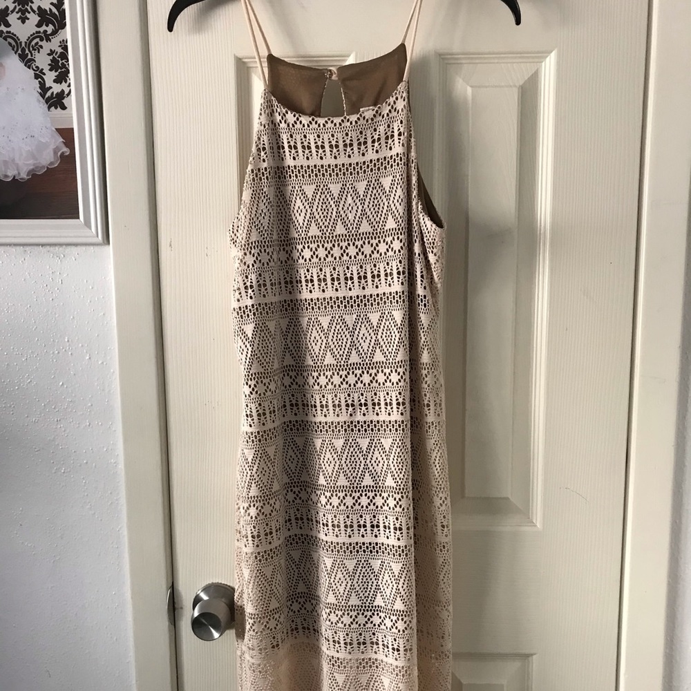 Nude dress